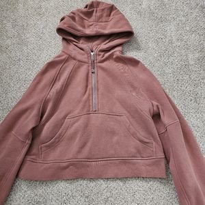 Lululemon oversized half zip hoodie